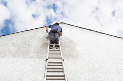 Peinture extérieure à Entraigues — façades et ravalement